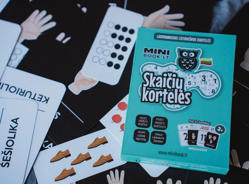 Lavinamosios kortelės | SKAIČIAI