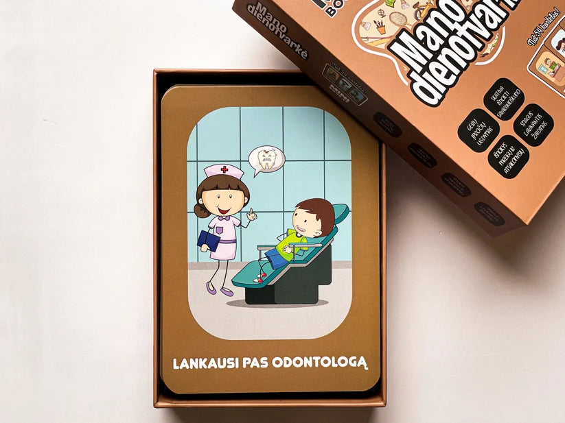 Lavinamos kortelės | DIENOTVARKĖ