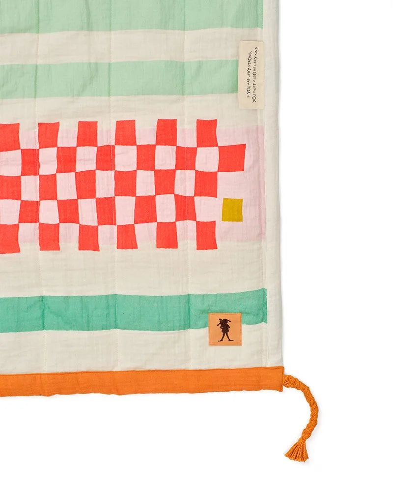 Vaikiškas muslino pledas | PIPPI 130 × 170 cm
