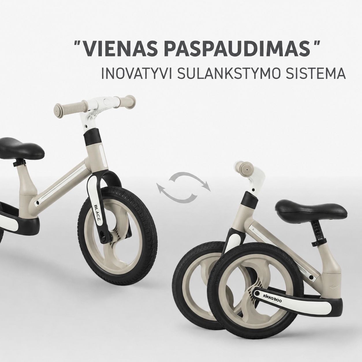 Balansinis dviratis BLACE | BEIGE