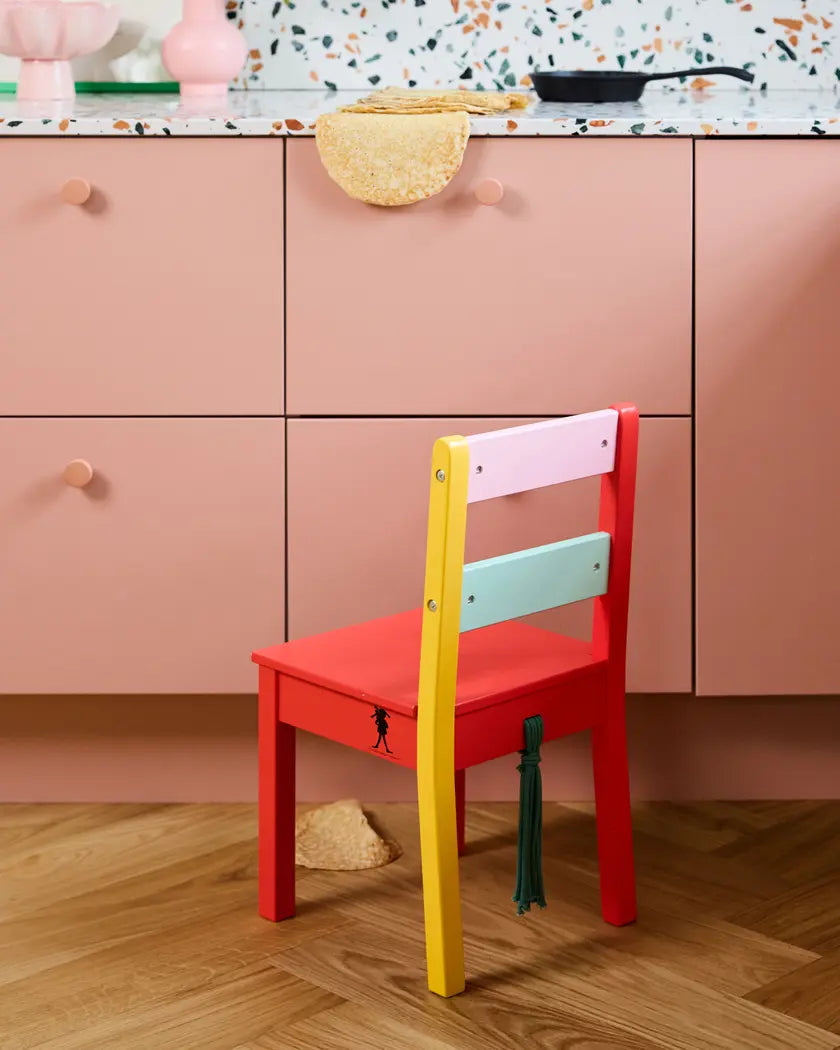 Medinė vaikiška kėdutė | PIPPI