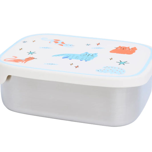 Nerūdijančio plieno priešpiečių dėžutė | MEOWTIFUL CATS