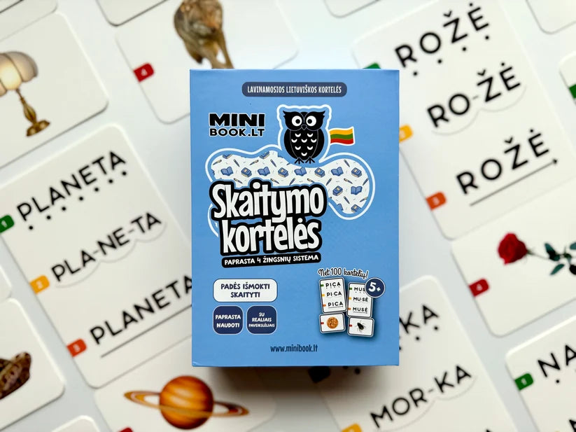 Lavinamosios kortelės | SKAITYMO