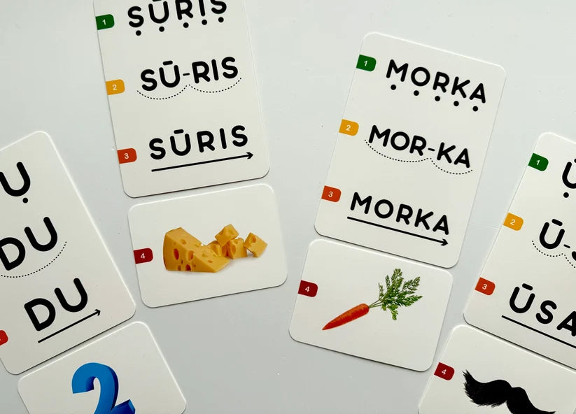 Lavinamosios kortelės | SKAITYMO